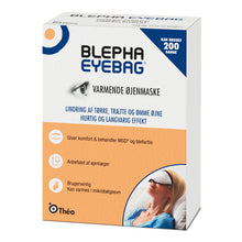 Indlæs billede til gallerivisning Blepha Eyebag varmende øjenmaske til lindring af tørre øjne, MGD og blefaritis
