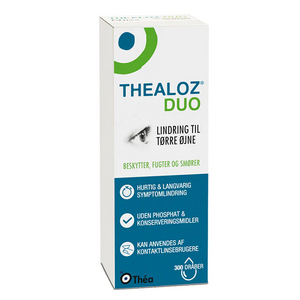 Thealoz Duo dråber 10 ml. + Thealoz Duo Gel 30 stk.