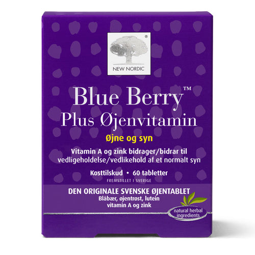 Køb Blue Berry Plus Øjenvitamin 60 stk. på Prosyn.dk