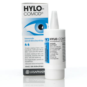 Køb Hylo-Comod øjendråber mod tørre øjne på Prosyn.dk